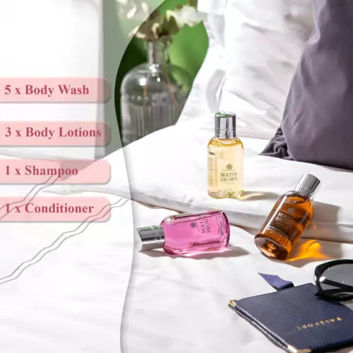 10x50ml Molton Brown Bath & Shower Set, Assorted Pack Hair & Skin Care Gift Set