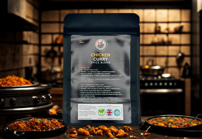 Authentic Indian Curry Spice Blend 3x & 5x 40g Sachets | Traditional Spices for Classic Cuisine Easy to Use Rich Flavour | By Kayz Quarter