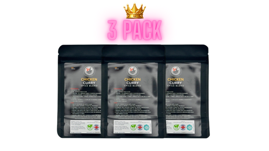 Authentic Indian Curry Spice Blend 3x & 5x 40g Sachets | Traditional Spices for Classic Cuisine Easy to Use Rich Flavour | By Kayz Quarter