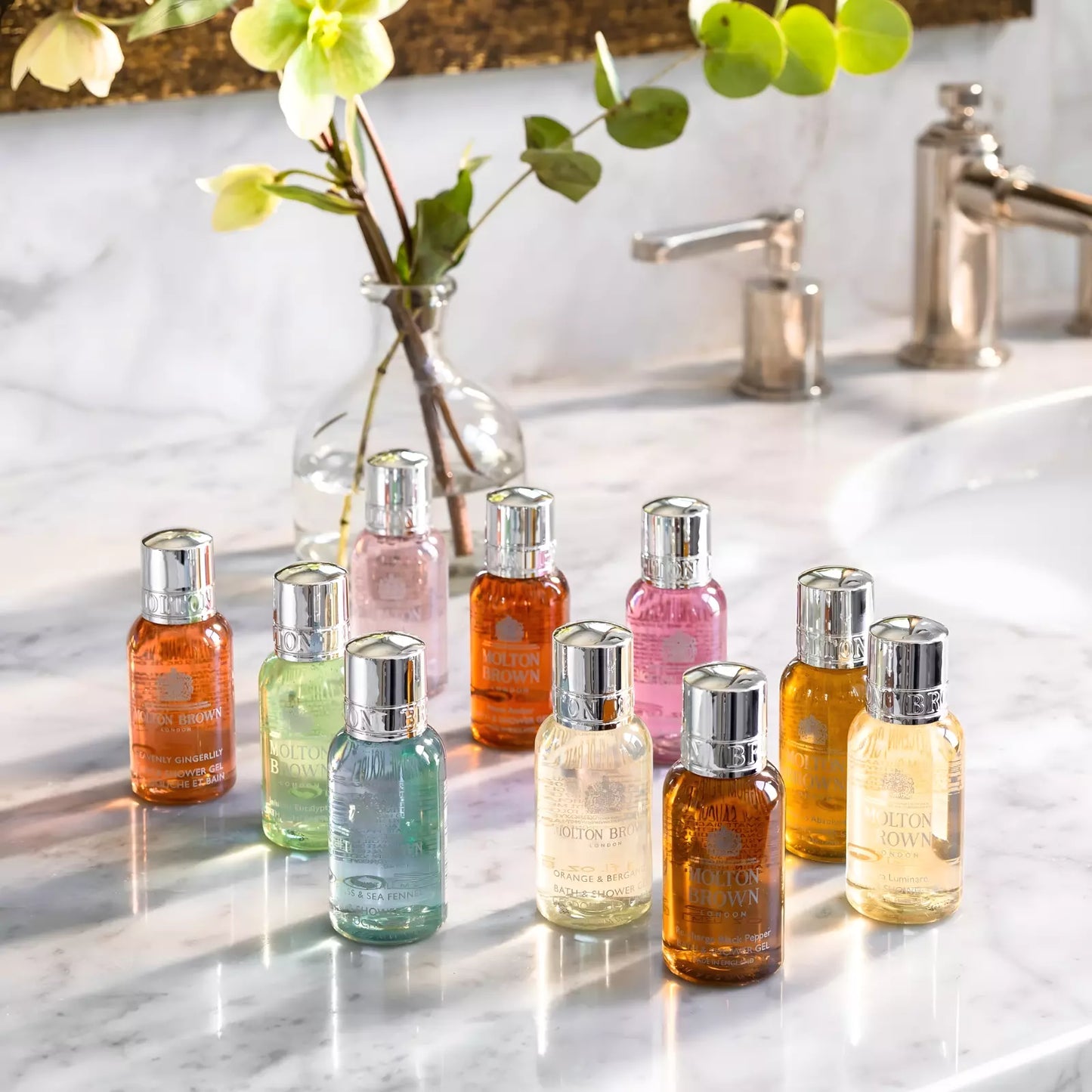 10x50ml Molton Brown Bath & Shower Set, Assorted Pack Hair & Skin Care Gift Set